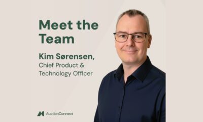 AuctionConnect hires Kim Sørensen as Chief Product and Technology Officer