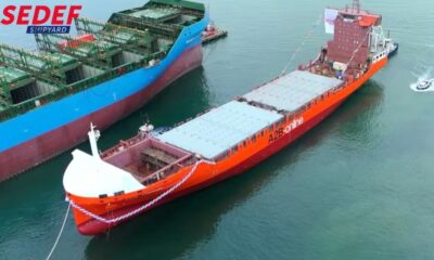 A2B-online launches methanol dual-fuel container ship “A2B Vision” in Turkey