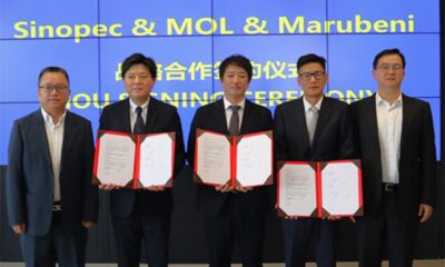 Sinopec, MOL and Marubeni to develop long-term supply for biodiesel bunker fuel