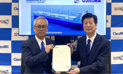 Oshima Shipbuilding receives ClassNK AiP for multi-fuel ready bulker design