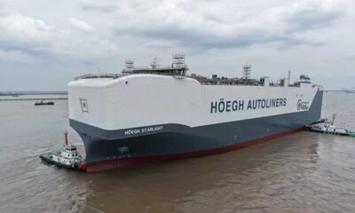 Höegh Autoliners adds ammonia-ready car carrier to fleet