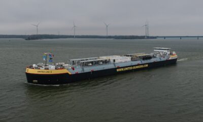 Somtrans christens LNG bunker barge “United LNG I” in Antwerp