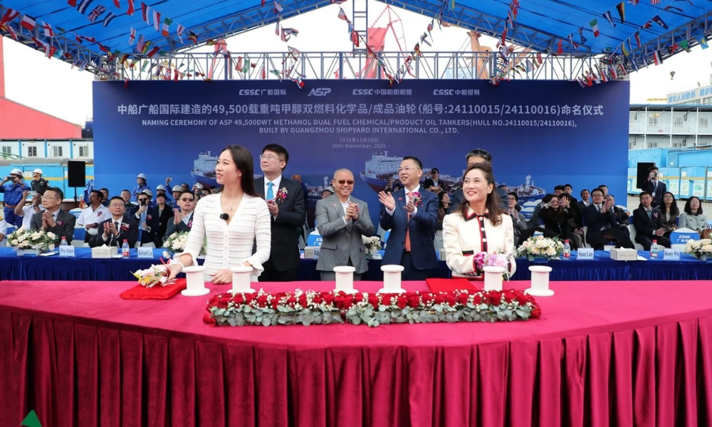ASP takes delivery of Vietnam’s first methanol dual-fuel chemical tanker
