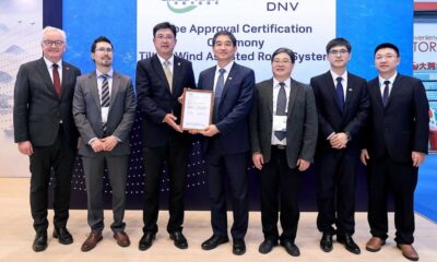 DNV awards TADC to China’s CMES-Tech for new 35m tilting rotorsail design