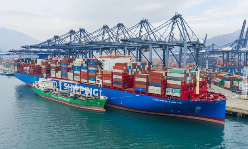 China: Chimbusco completes first-ever green methanol bunkering op in Greater Bay Area