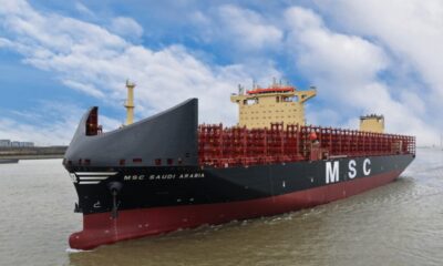 China: Jiangsu Yangzi Xinfu Shipbuilding completes MSC’s 16,000 TEU LNG dual-fuel vessel series
