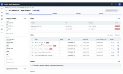 StormGeo and Sedna to unify communication and bunker management workflows