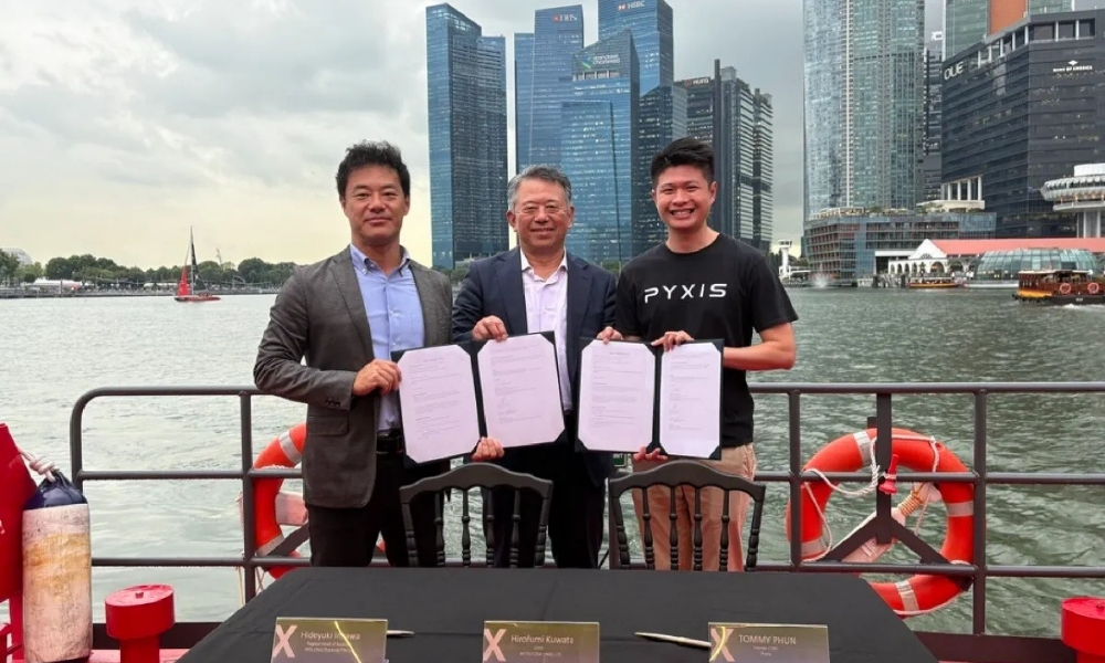 MOL PLUS invests in Singapore maritime electrification startup Pyxis