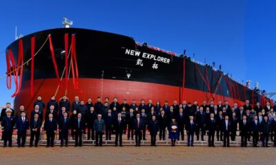 China: Dalian Shipbuilding delivers world’s first methanol dual-fuel VLCC