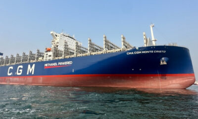 CMA CGM marks 400-vessel milestone as methanol-powered ship joins fleet