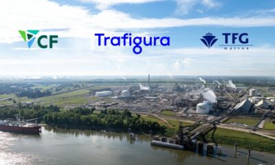 Trafigura, TFG Marine and CF Industries to advance ammonia as a marine fuel
