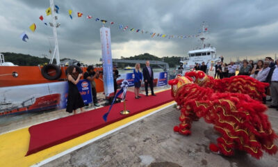 Singapore: Gulf Marine debuts its first purpose-built lubricant supply barge