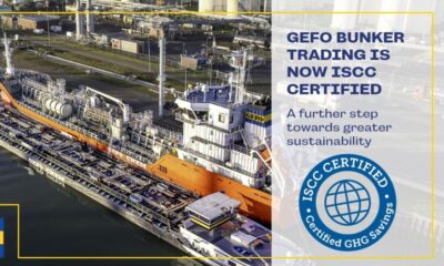 German firm GEFO’s Bunker Trading department secures ISCC certifications