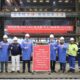 China: CIMC SOE holds steel cutting for LNG carrier and bunkering vessel