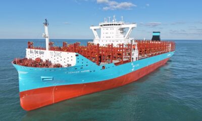 Maersk deploys first 9,000-TEU methanol-capable vessel