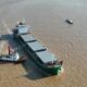 China's first methanol-powered river-sea direct vessel begins maiden voyage
