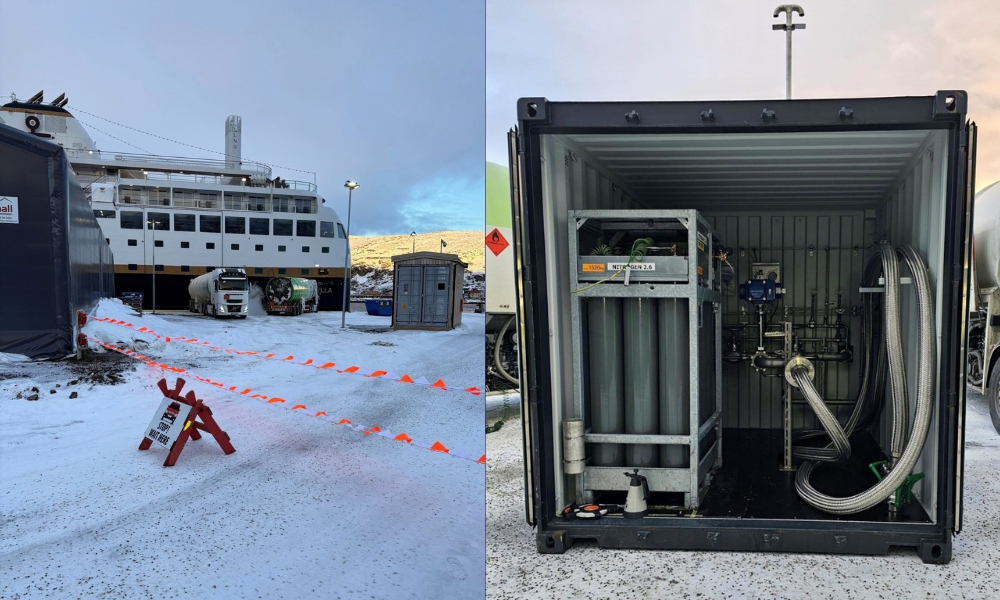 Barents NaturGass kicks off LNG bunkering for Havila Kystruten in Hammerfest