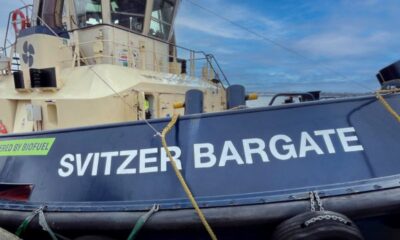 DP World supports HVO100 bunkering operation of Svitzer tugboat