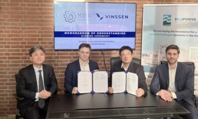 VINSSEN and MANA Engineering to develop hydrogen fuel cell retrofit for feeder vessel