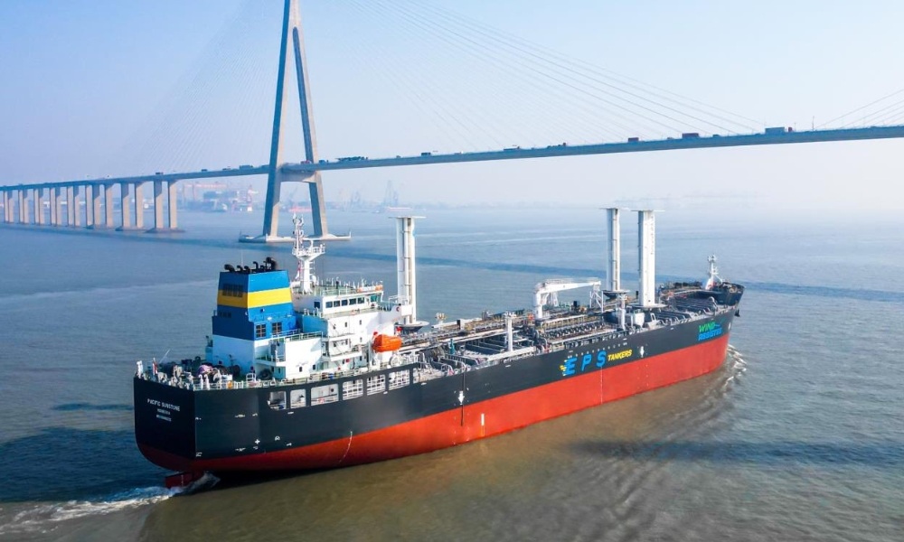Singapore-based EPS completes second bound4blue eSAIL® installation in fleet