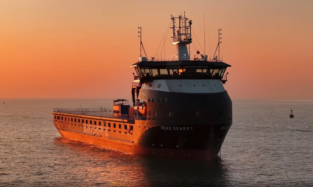 Skarv Shipping takes delivery of first ammonia-, methanol-ready multipurpose vessel