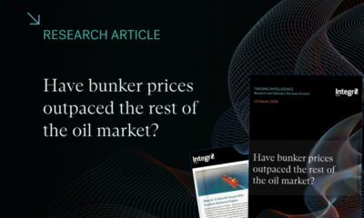 Integr8: Have bunker prices outpaced the rest of the oil market?