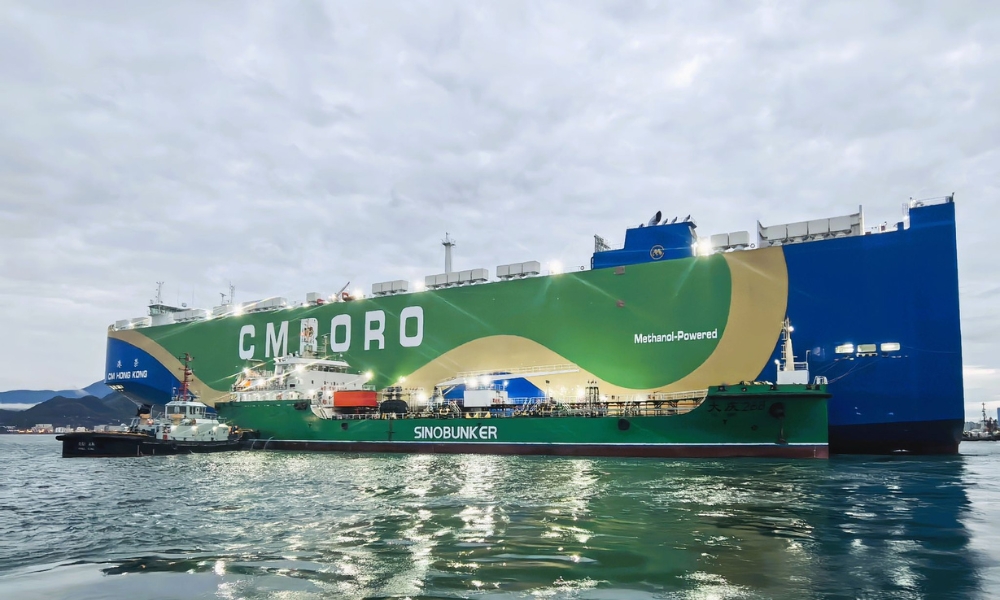 Hong Kong achieves first green methanol bunkering operation milestone