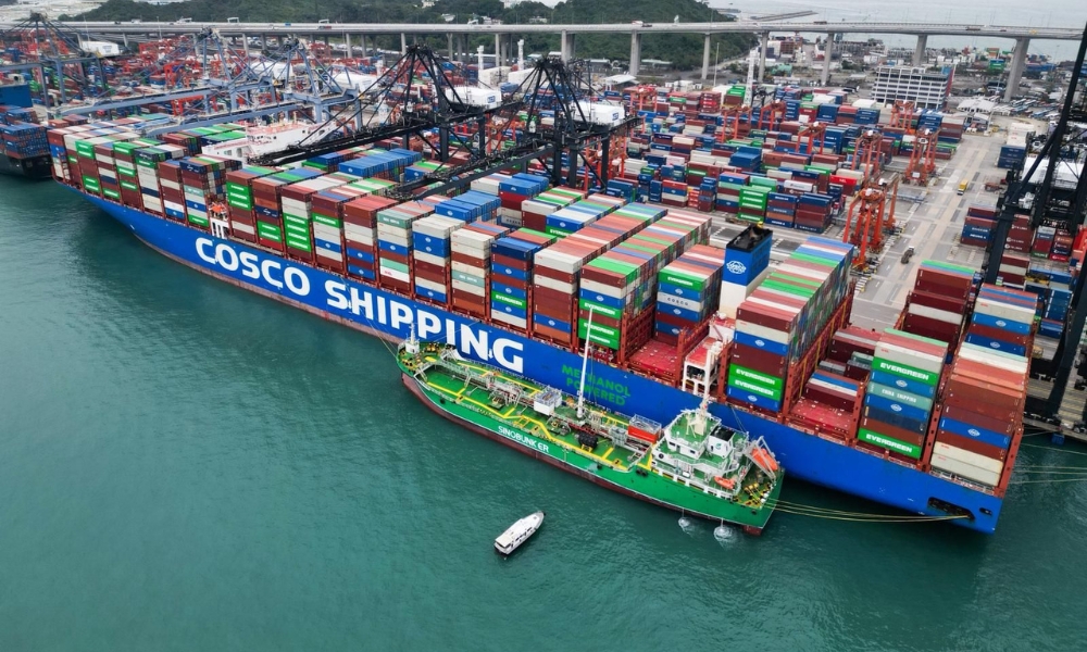 CPN completes Hong Kong’s first SIMOPS green methanol bunkering operation