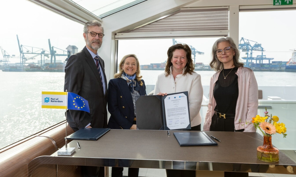 Rotterdam lands EUR 90 million EIB loan for shore power facilities