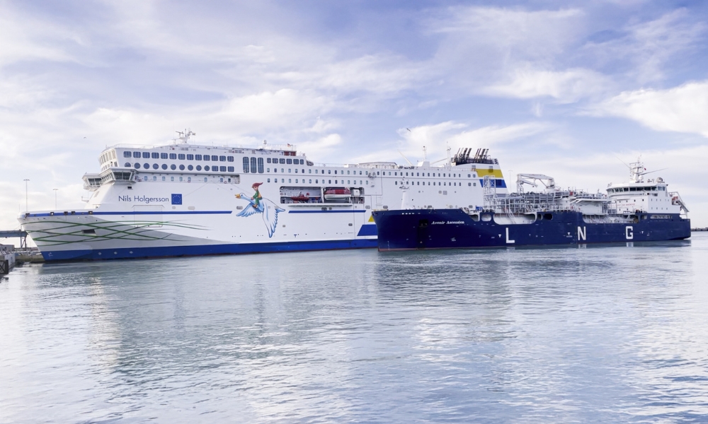 TT-Line Baltic Sea ferries successfully operate on bio-LNG bunker fuel in 2025 trial