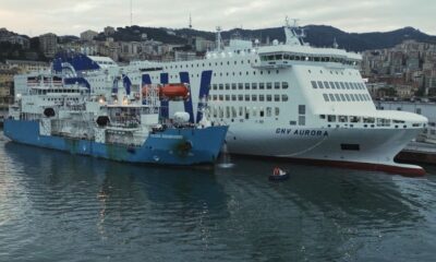 GNV announces first LNG bunkering operation of ferry “GNV Aurora” in Genova
