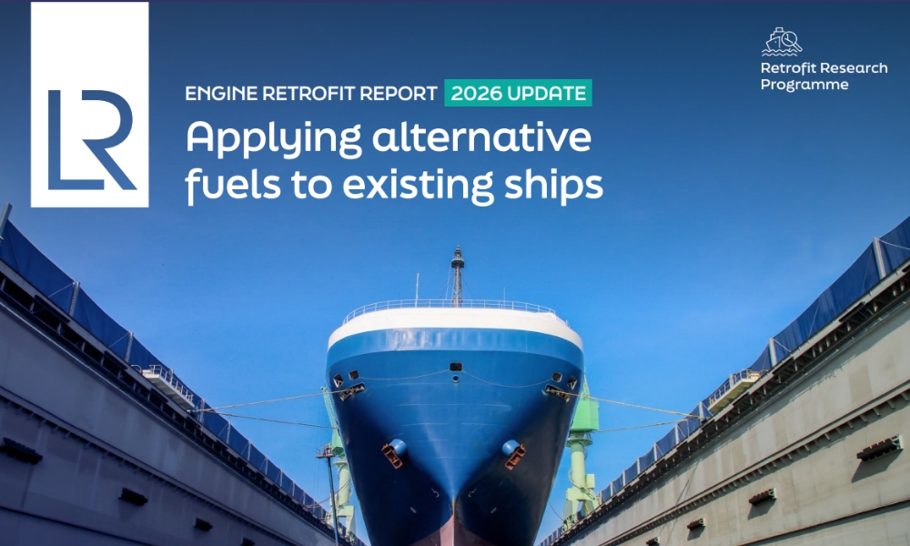 LR: Regulatory direction on clean marine fuels to shape engine retrofit market