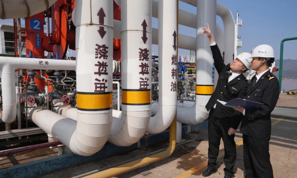China’s first batch of domestically blended marine biofuel delivered to Qingdao for bunkering