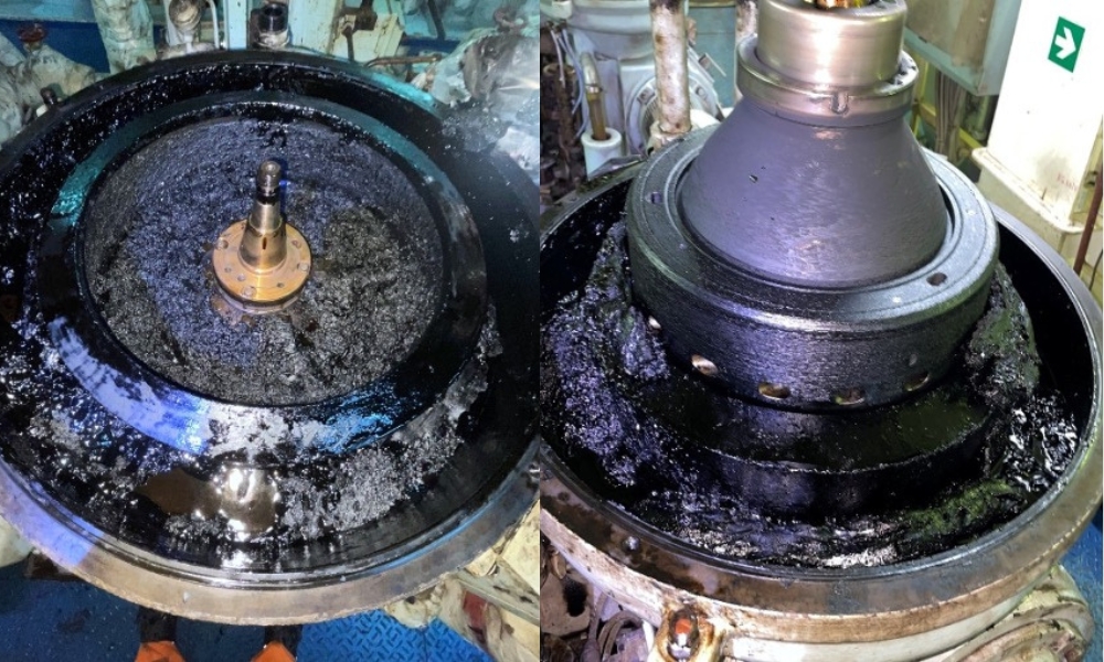 Image 1: True picture received from vessel of sludge caused by Alkylresorcinols