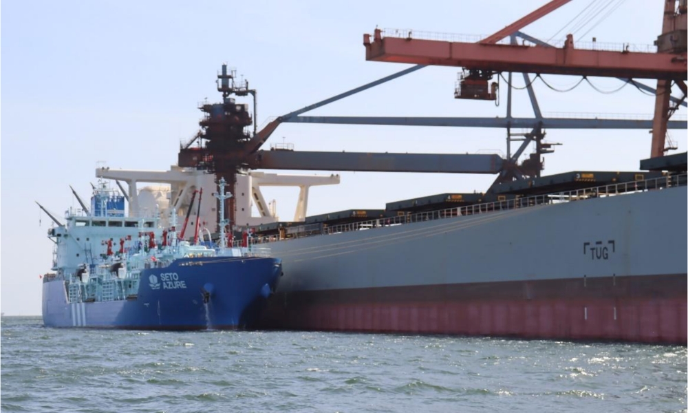 Osaka Gas debuts ship-to-ship LNG bunkering in Japan