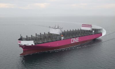 Singapore-based ONE takes delivery of methanol- and ammonia-ready boxship