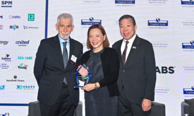 Former President of Singapore Shipping Association receives industry award MT