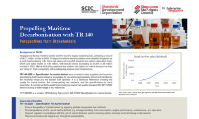 Propelling Maritime Decarbonisation with TR 140