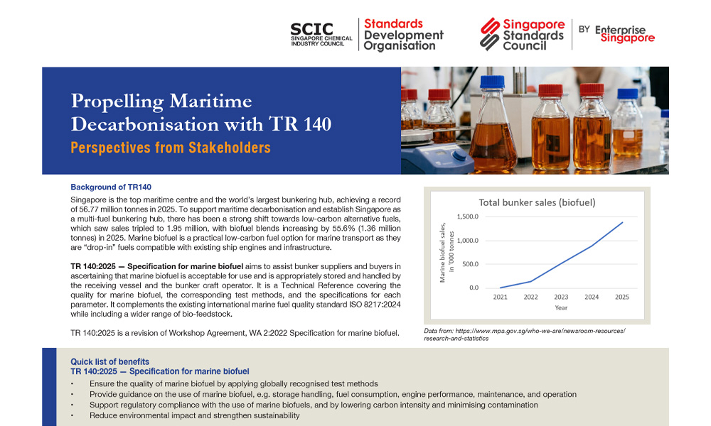 Propelling Maritime Decarbonisation with TR 140