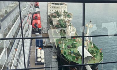 Shell-chartered “New Frontier 1” completes bio-LNG bunkering operation in Canary Islands