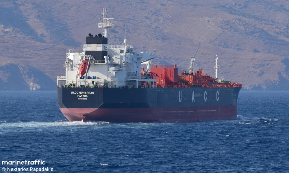 Singapore: Panama-flagged tanker “UOG Andros” placed under Sheriff’s arrest