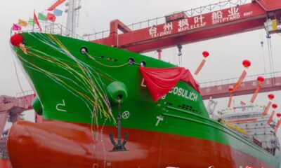 Fratelli Cosulich launches second methanol-ready bunker tanker in China