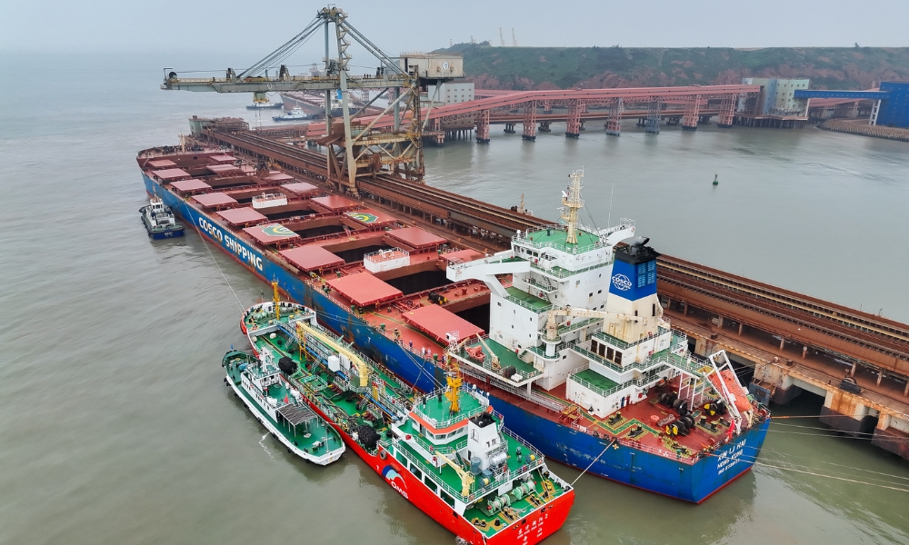 China: Zhoushan completes first bunkering operation at Majishan Terminal