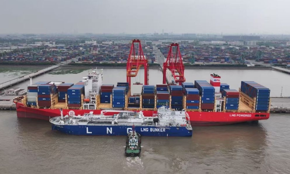 Singapore-based PIL completes first LNG bunkering op in Shanghai’s Waigaoqiao Port