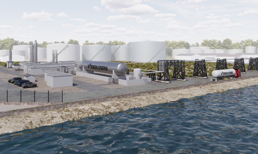 Construction starts on liquefied biogas facility at Port of Gothenburg