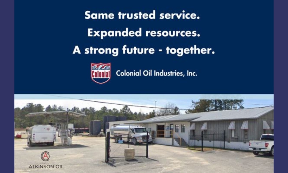 Marine fuel supplier Colonial Oil Industries buys fuel distributor Atkinson Oil