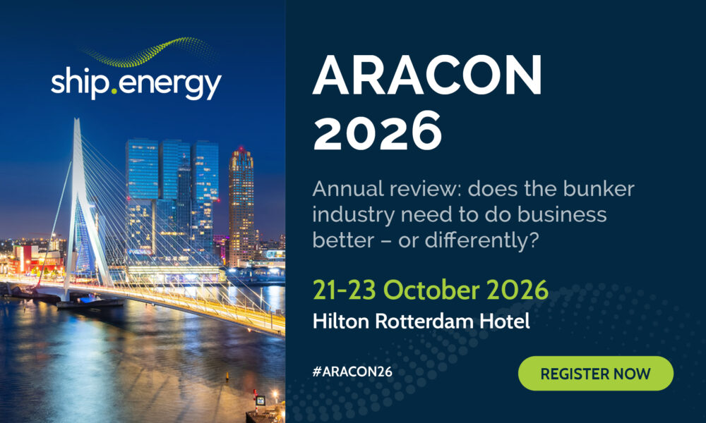 ARACON 2026 returns to Rotterdam to explore bunker fuel supply trends in ARA region