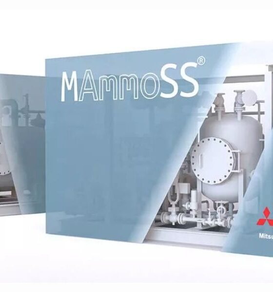 Hitachi Zosen Marine Engine orders Mitsubishi Shipbuilding ammonia fuel handling system