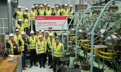 Eight classification societies oversee successful TAT of Everllence ammonia engine