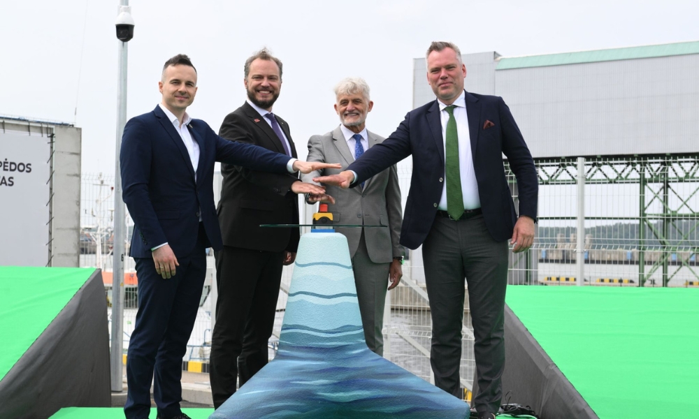 Klaipėda Port launches Lithuania’s first green hydrogen production, refuelling facility